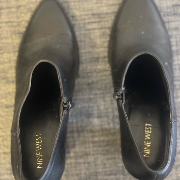 NineWest Leather Mini Ankle Boot - Picture 4 of 7